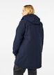 Softshell-takki irroitettavalla hupulla, Sininen, Model image number 2