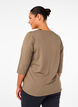 Treenipusero 3/4-hihoilla, Beige, Model image number 2