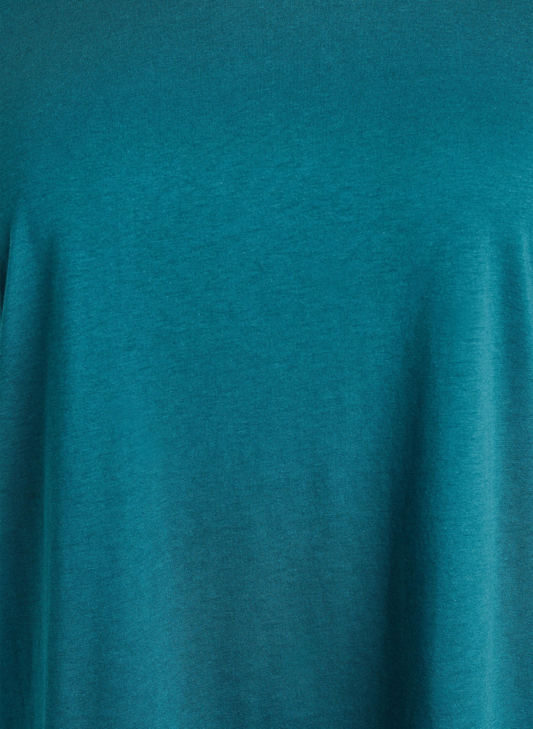 Zizzi Lyhythihainen puuvillasekoite t-paita, Vihre&auml;, Packshot image number 2