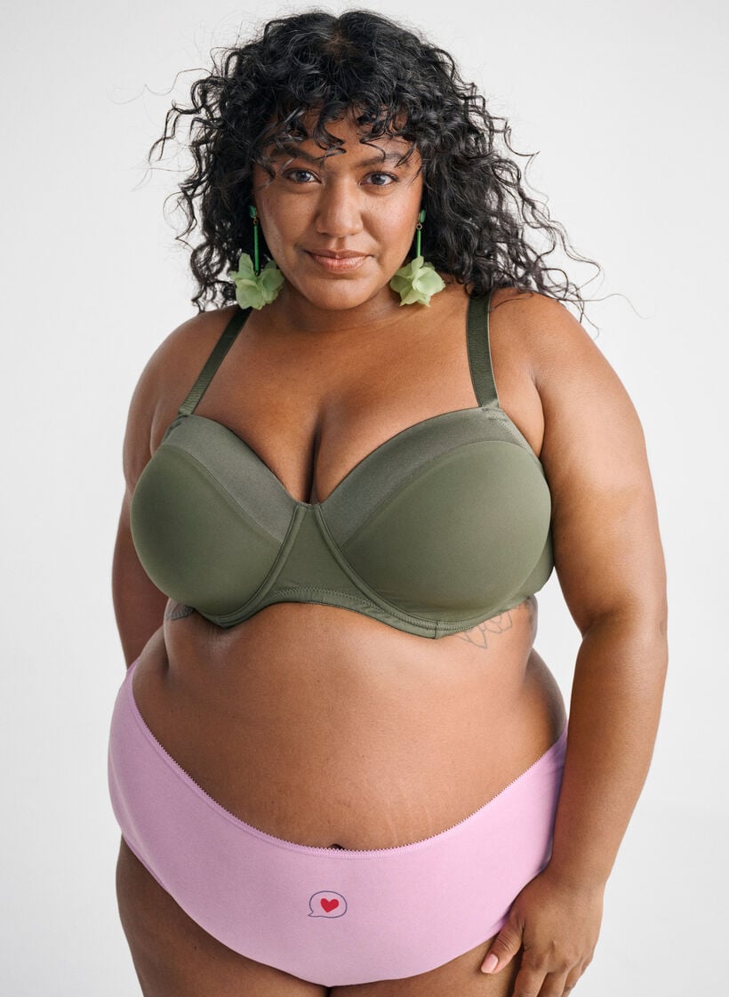 7 kappaleen hipster-alushousupakkaus, Violetti, Image image number 0