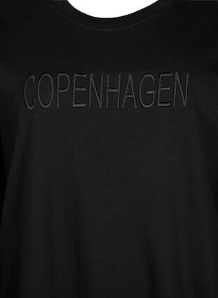 Huppari kirjailtu teksti, Black Copenhagen , Packshot image number 2