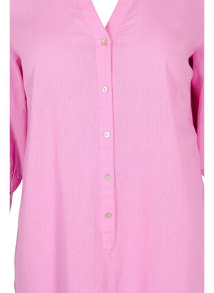 Pitkä paitamekko 3/4-hihoilla, Begonia Pink, Packshot image number 2