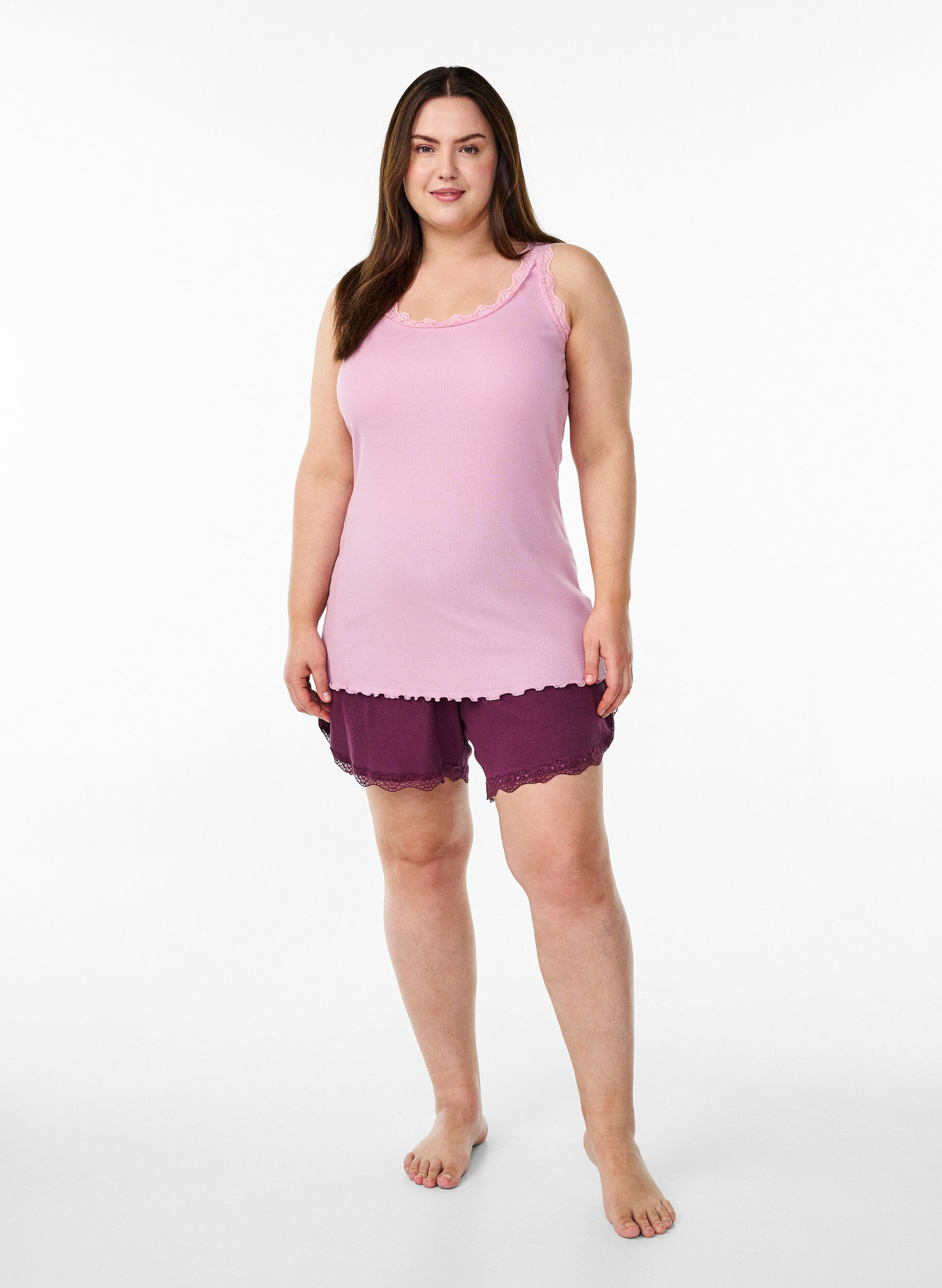 ZizziToppi pitsireunalla, Vaaleanpunainen, Model image number 1