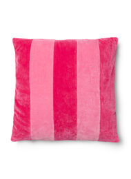 Raidallinen tyynynpäällinen velourista, Fandango Pink Comb