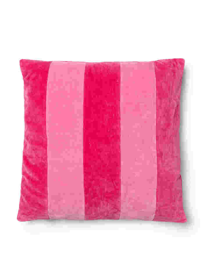 Raidallinen tyynynpäällinen velourista, Fandango Pink Comb, Packshot