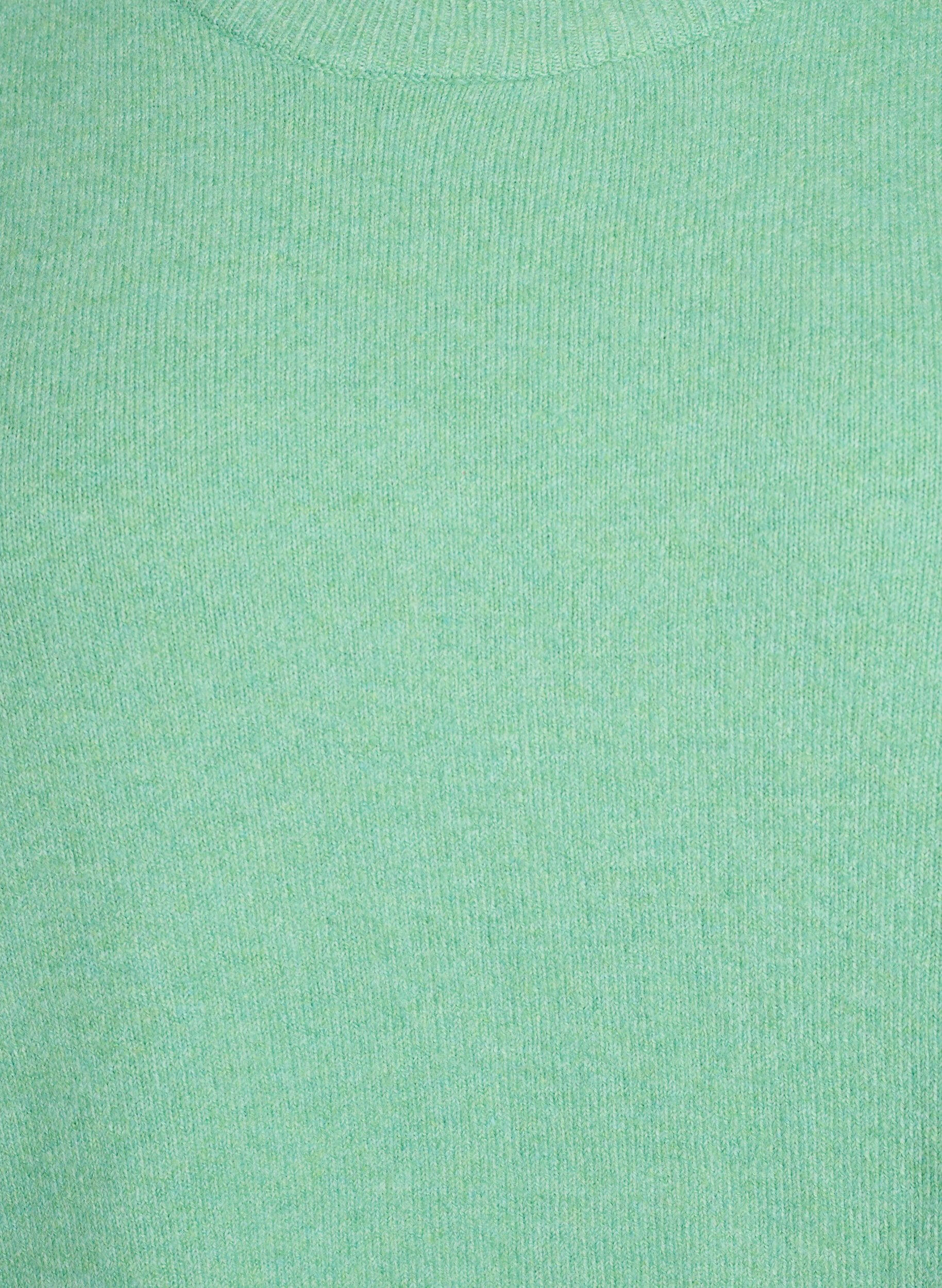 Zizzi Neulepusero lyhyill&auml; hihoilla, Vihre&auml;, Packshot image number 2