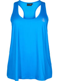 Treenitoppi painijanselällä, Sininen