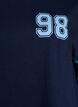Lyhyt T-paitamekko sporttisilla yksityiskohdilla, Sininen, Packshot image number 2