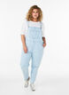 Raidallinen farkkulappuhaalari?, Sininen, Model image number 0
