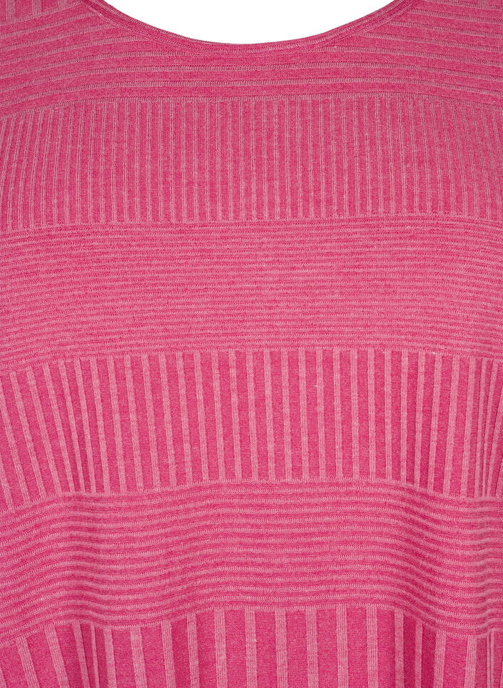 Pusero, jossa on 3/4 -hihat ja raidallinen kuvio, Malaga Mel., Packshot image number 2