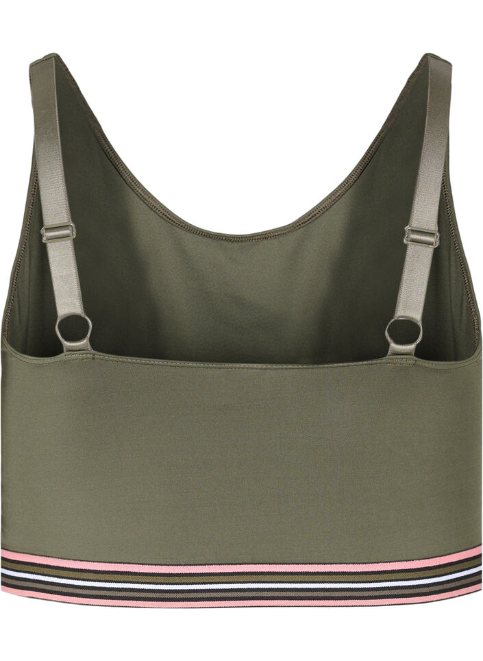 Pehmeät rintaliivit säädettävillä olkaimilla, Vihreä, Packshot image number 1