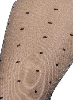  30 denierin sukkahousut, joissa on pilkkuja, Black, Packshot image number 2