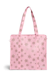 Ostoskassi vetoketjulla, Punainen