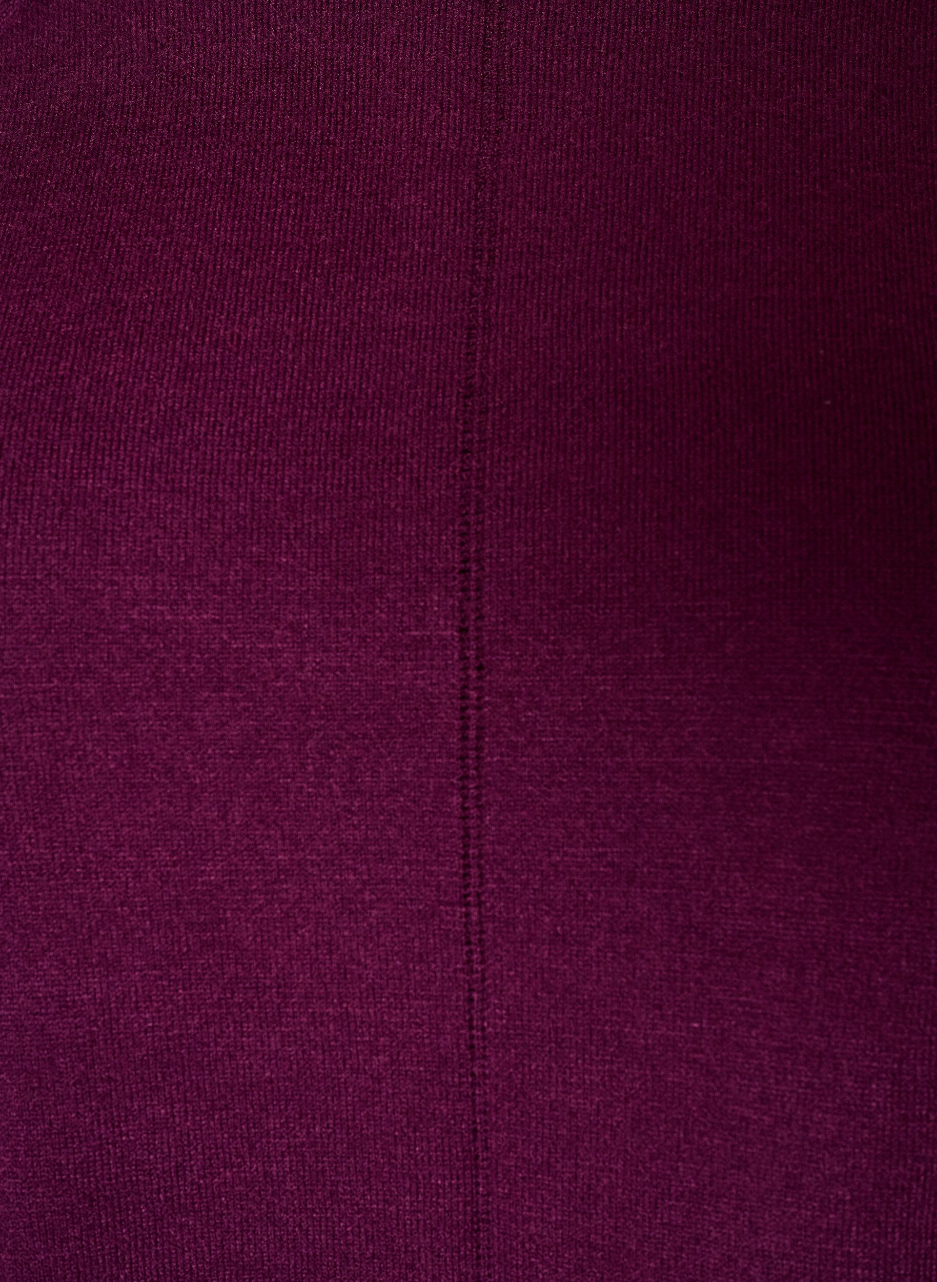 ZizziNeulepusero py&ouml;re&auml;ll&auml; p&auml;&auml;ntiell&auml; ja neulekuviolla, Punainen, Packshot image number 2