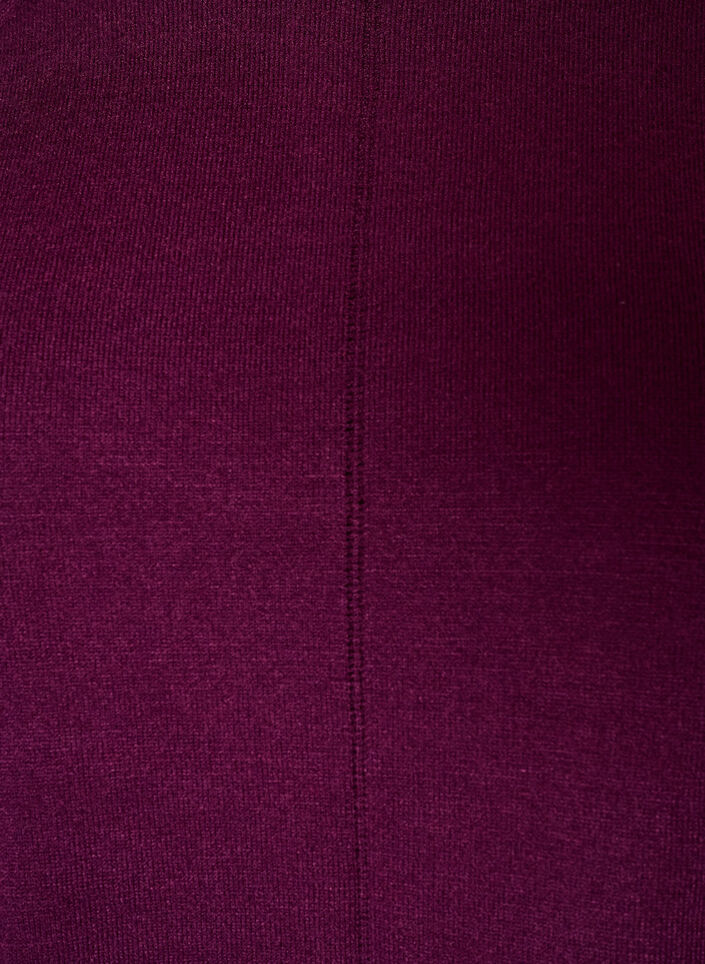 Neulepusero py&ouml;re&auml;ll&auml; p&auml;&auml;ntiell&auml; ja neulekuviolla, Punainen, Packshot image number 2