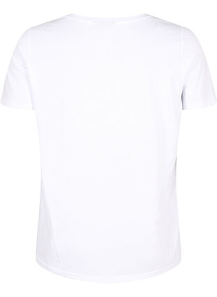 Puuvillainen t-paita, jossa on kirsikkakirjailu, B.White CherryEMB., Packshot image number 1