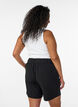 V&auml;lj&auml;t shortsit taskuilla , Musta, Model image number 2