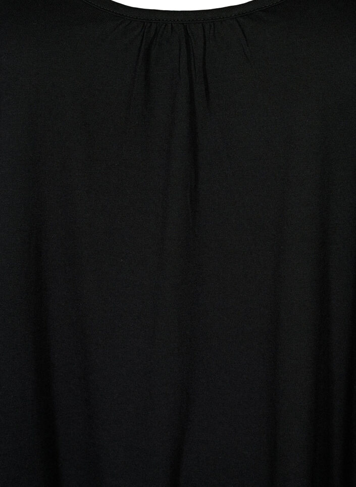 2 kpl puuvillasekoitetoppeja, Deep Lavender/Black, Packshot image number 3