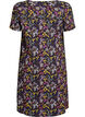 Lyhyt a-linjainen mekko kukkakuviolla, Sininen, Packshot image number 1