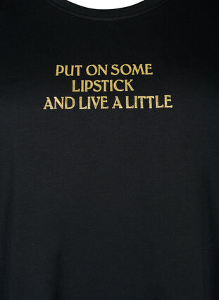 FLASH – kuviollinen t-paita, Black Lips, Packshot image number 2