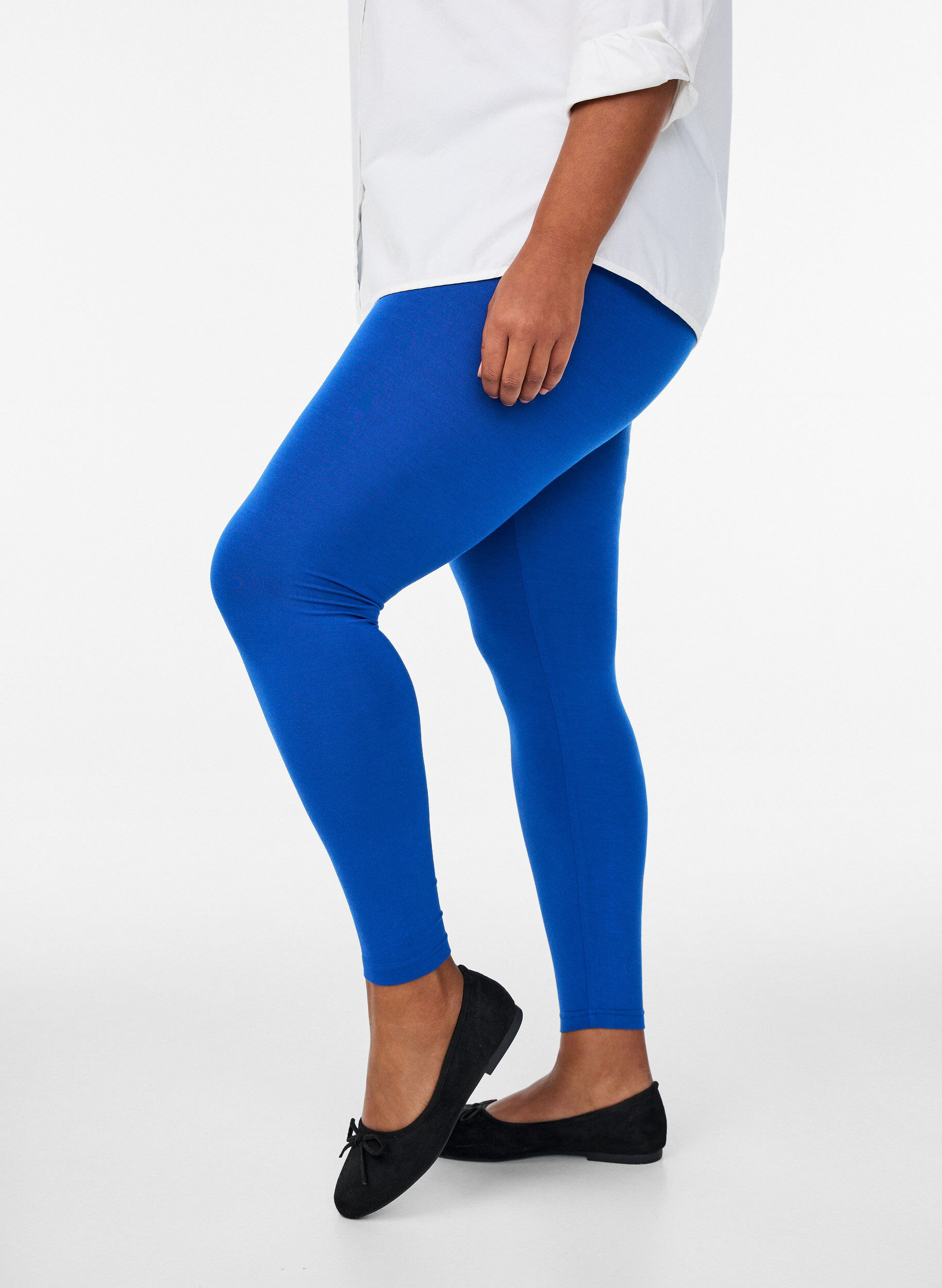 Perusleggingssit viskoosista, Sininen, Model