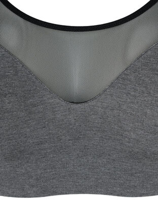 Rintaliivit mesh-kankaalla, Grey Melange, Packshot image number 2