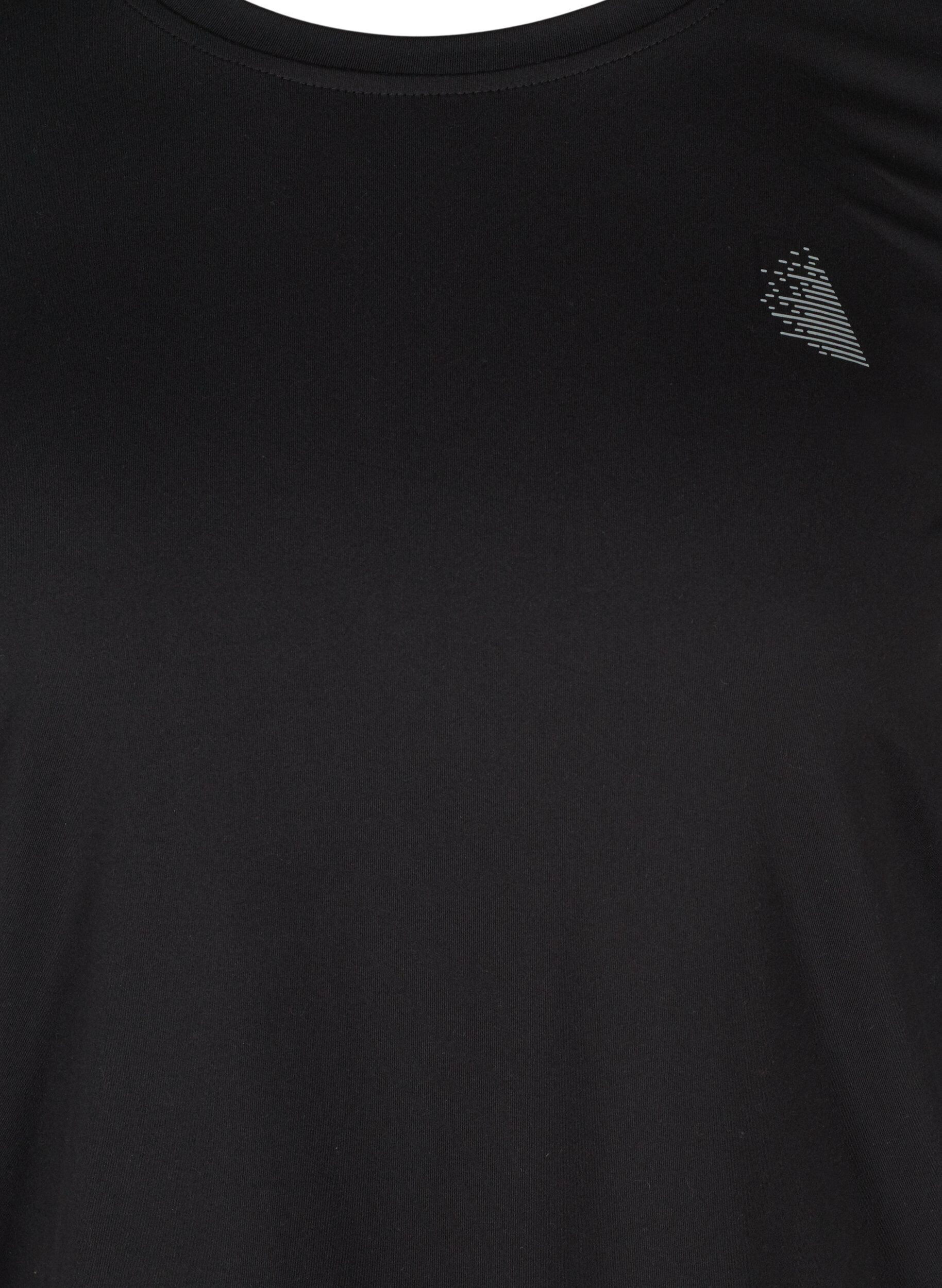 ZizziTreenipusero 3/4-hihoilla, Musta, Packshot image number 2