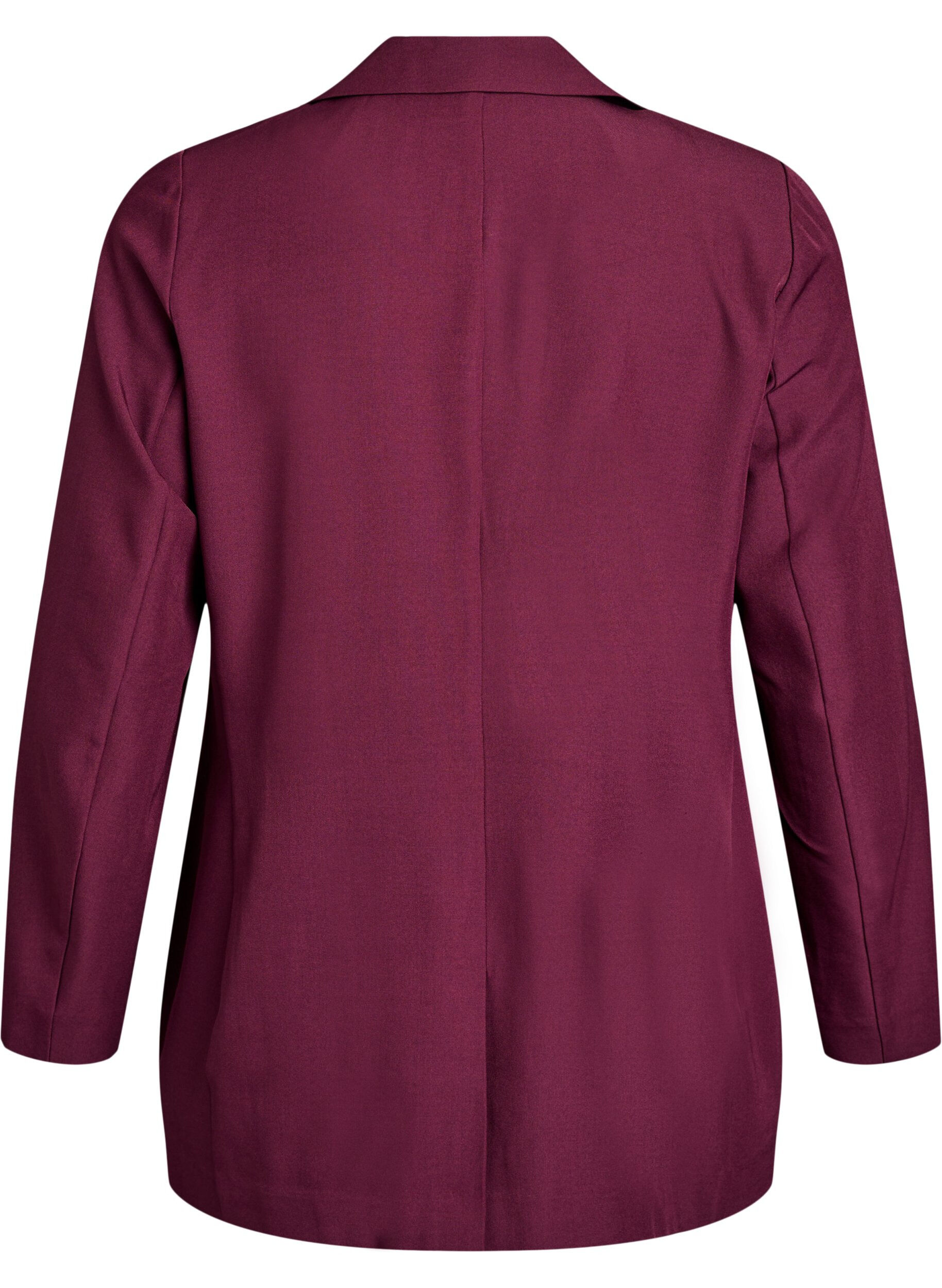 ZizziBleiseri taskuilla ja halkioilla, Tumma Bordeaux, Packshot image number 1