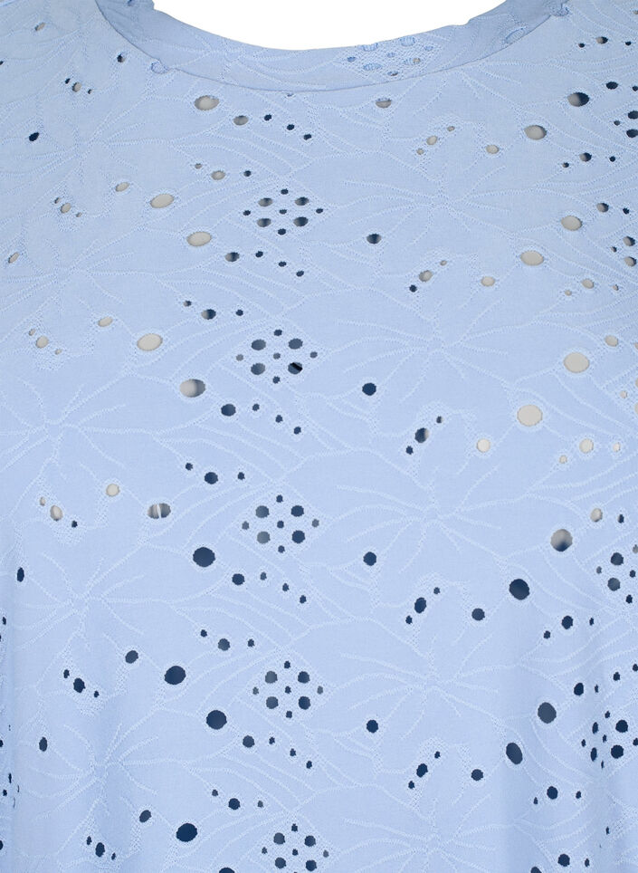 Pitkähihainen reikäkuvioitu pusero, Serenity, Packshot image number 2