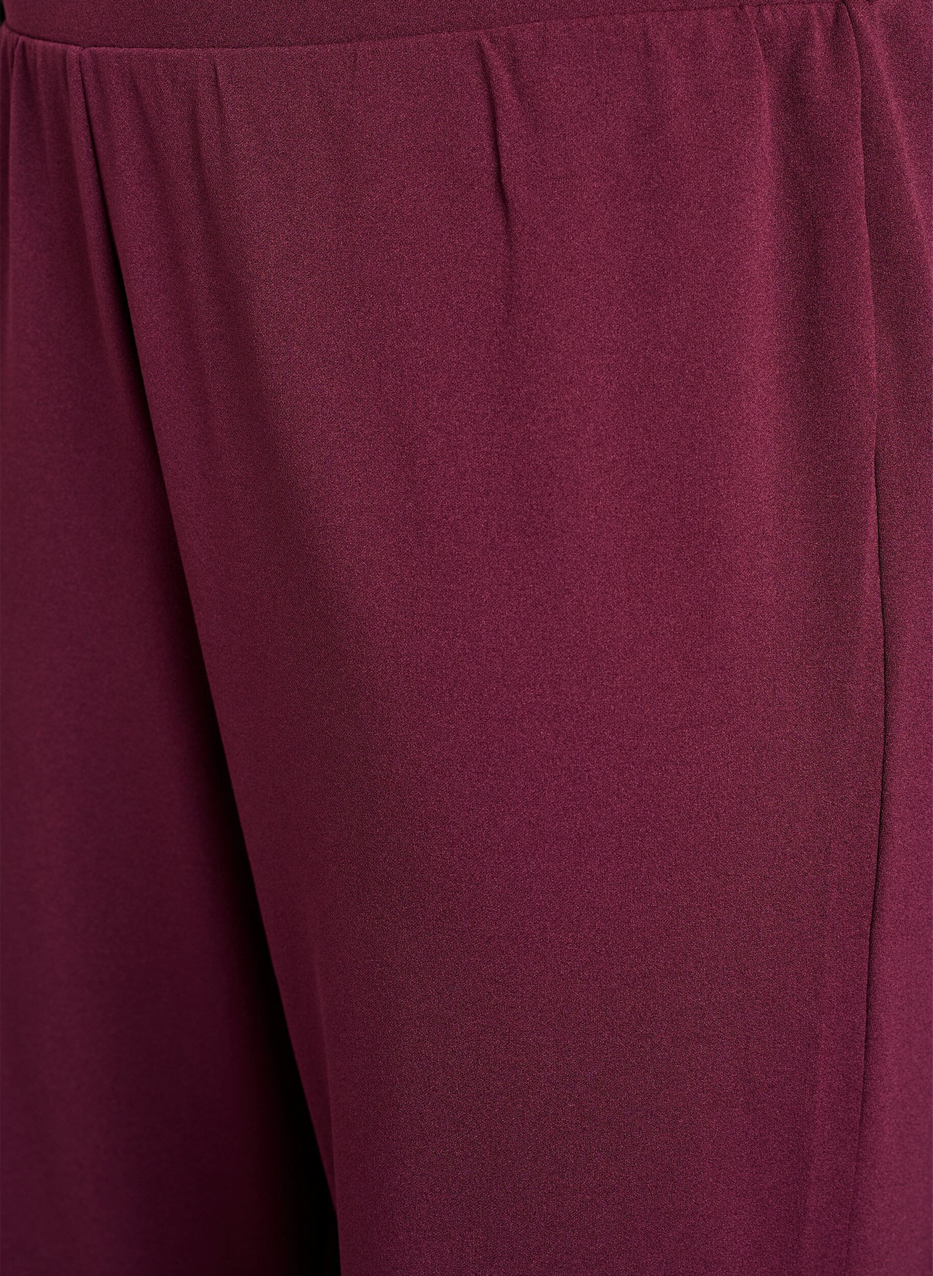 ZizziSuorat housut, Punainen, Packshot image number 2