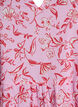 Lyhyt A-linjainen mekko, Violetti, Packshot image number 2