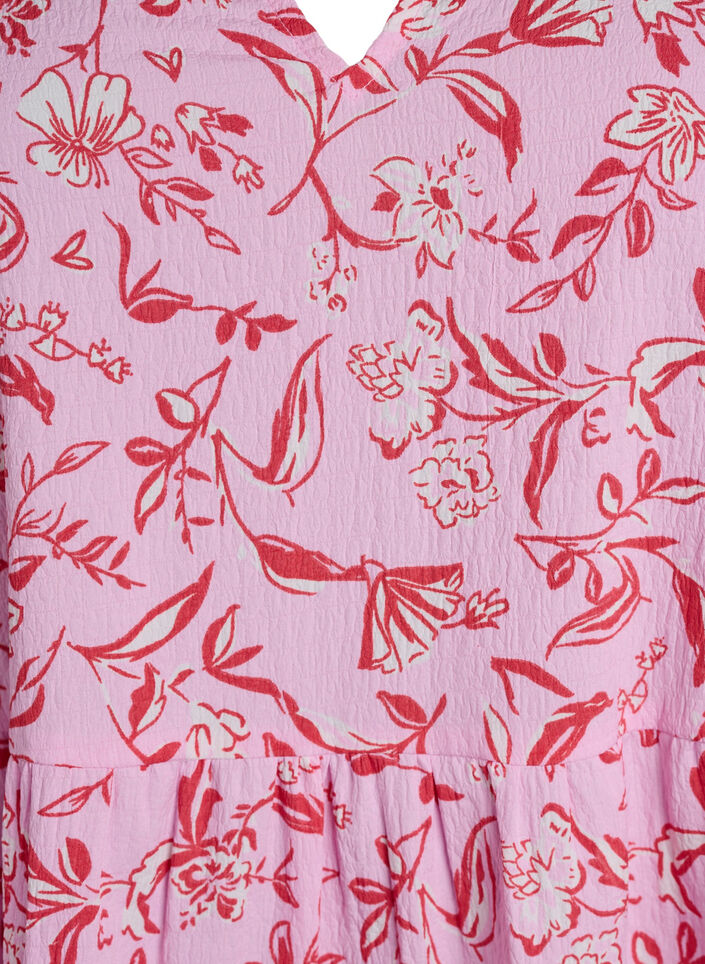 Lyhyt A-linjainen mekko, Violetti, Packshot image number 2