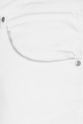 Korkeavyötäröiset Amy-farkkucaprit super slim fit, Bright White, Packshot image number 2
