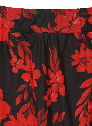 Hame, Black w. red flower aop, Packshot image number 2