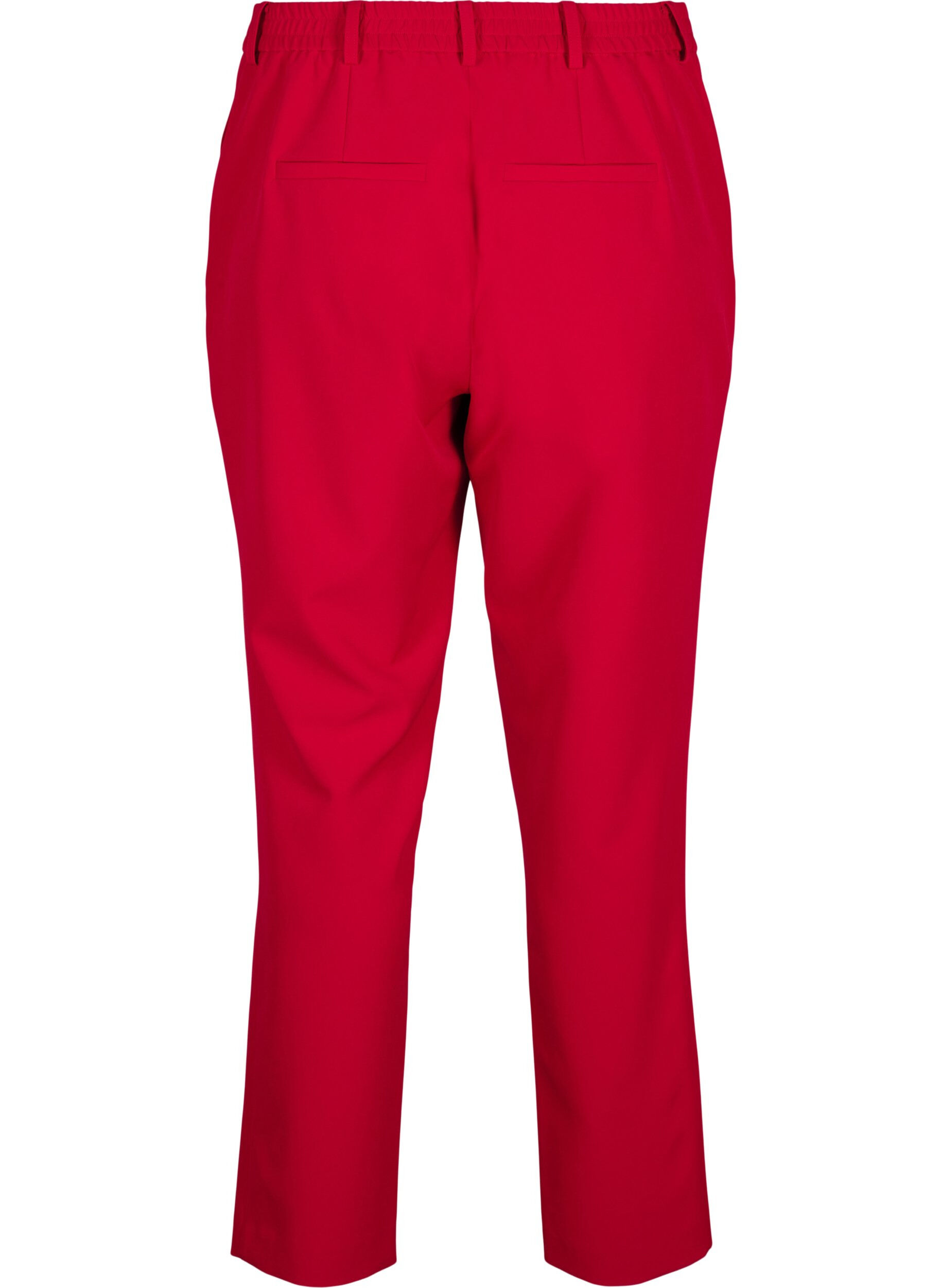 ZizziPuvunhousut taskuilla, Tango Red, Packshot image number 1