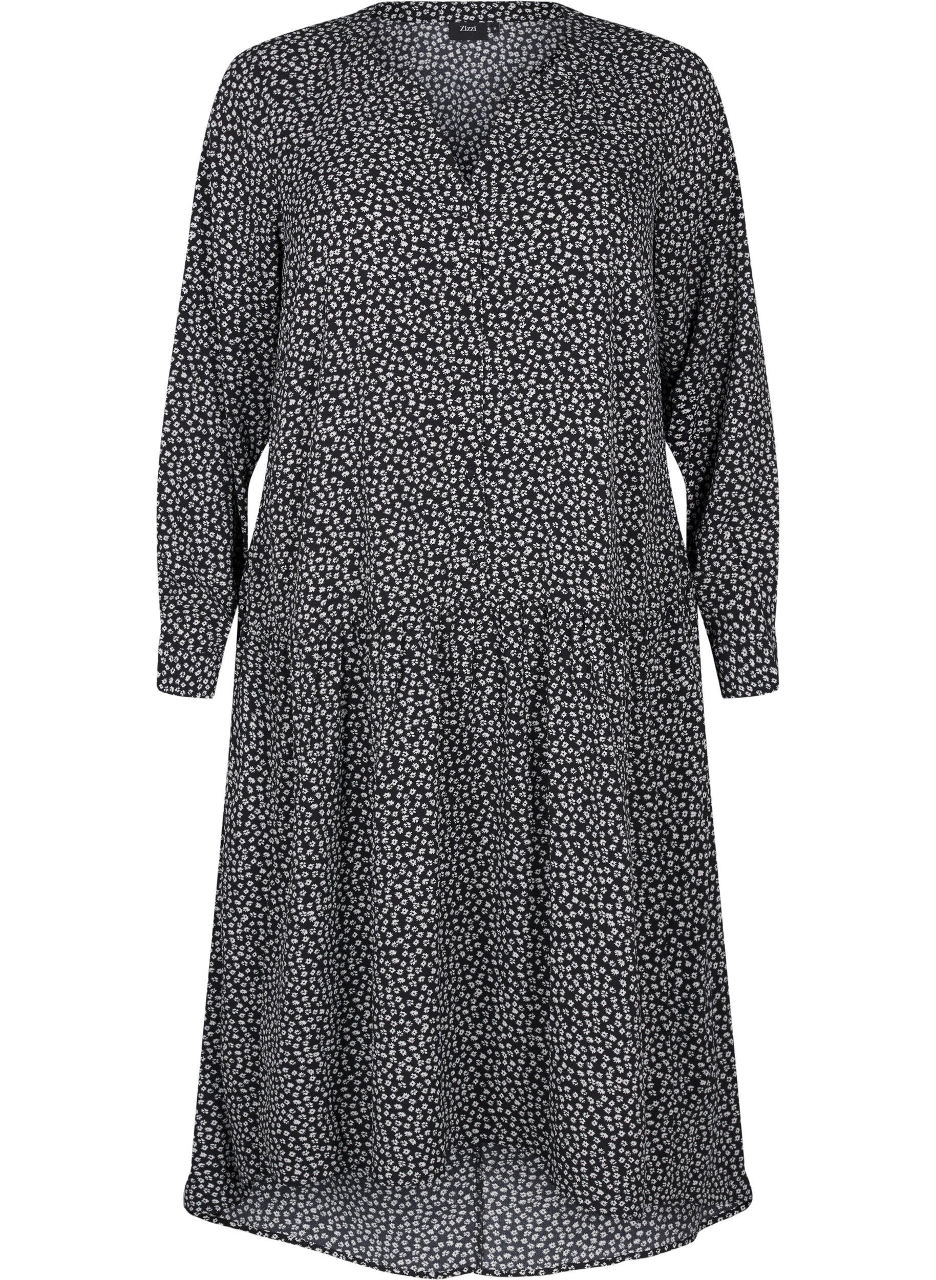 Midi-mekko pitkill&auml; hihoilla