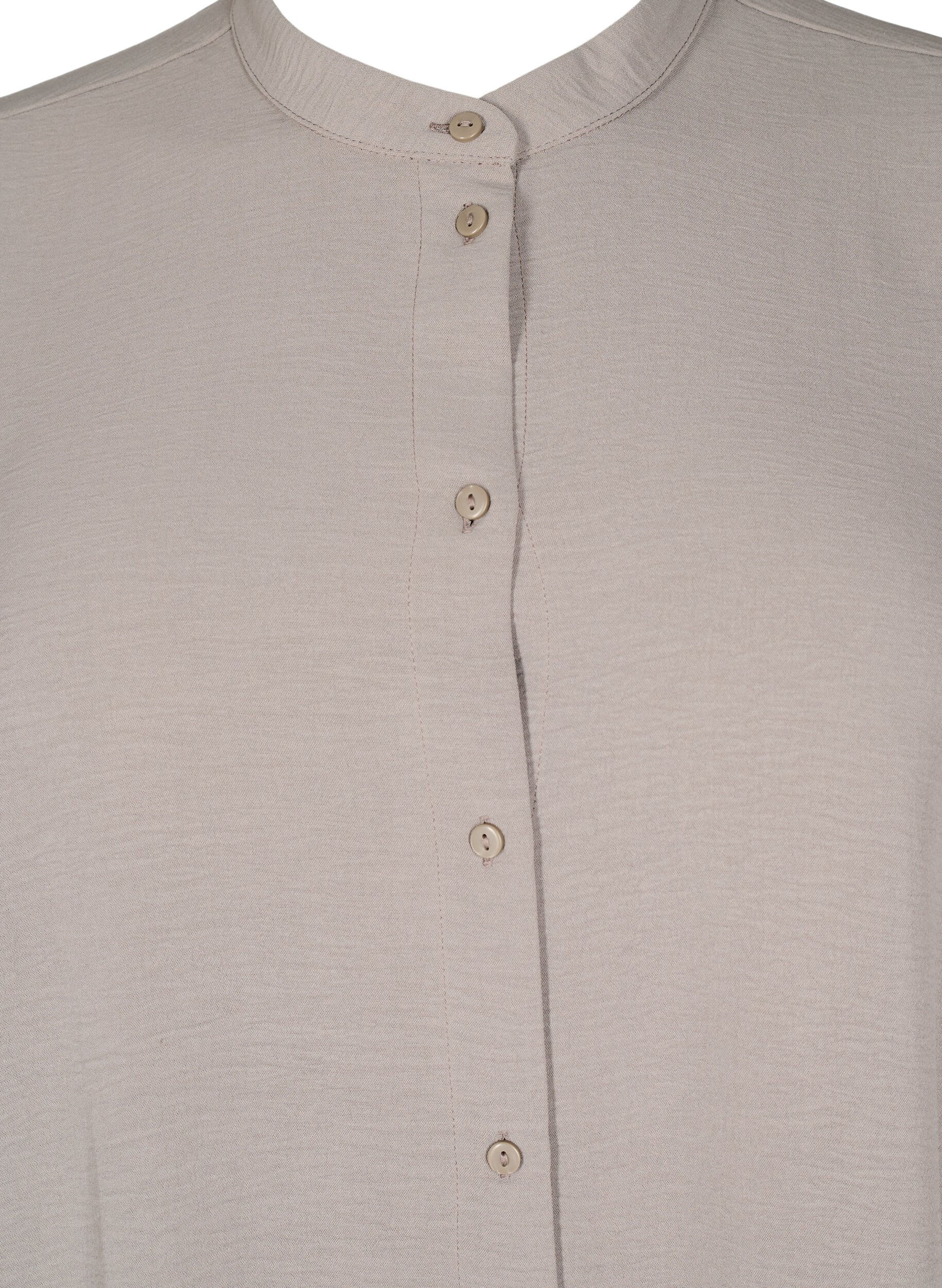 Zizzi FLASH - Tunika 3/4-hihoilla, Beige, Packshot image number 2