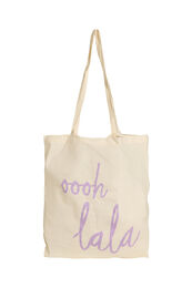 Tote-laukku printill&auml;, Violetti