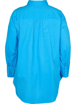 Pitkähihainen paita korkeilla manseteilla, Dresden Blue, Packshot image number 1