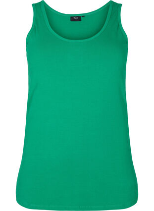 Yksivärinen perus paita puuvillasta, Jolly Green, Packshot image number 0