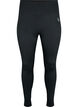Treenilegginsit fleecevuorella, Musta, Packshot image number 0