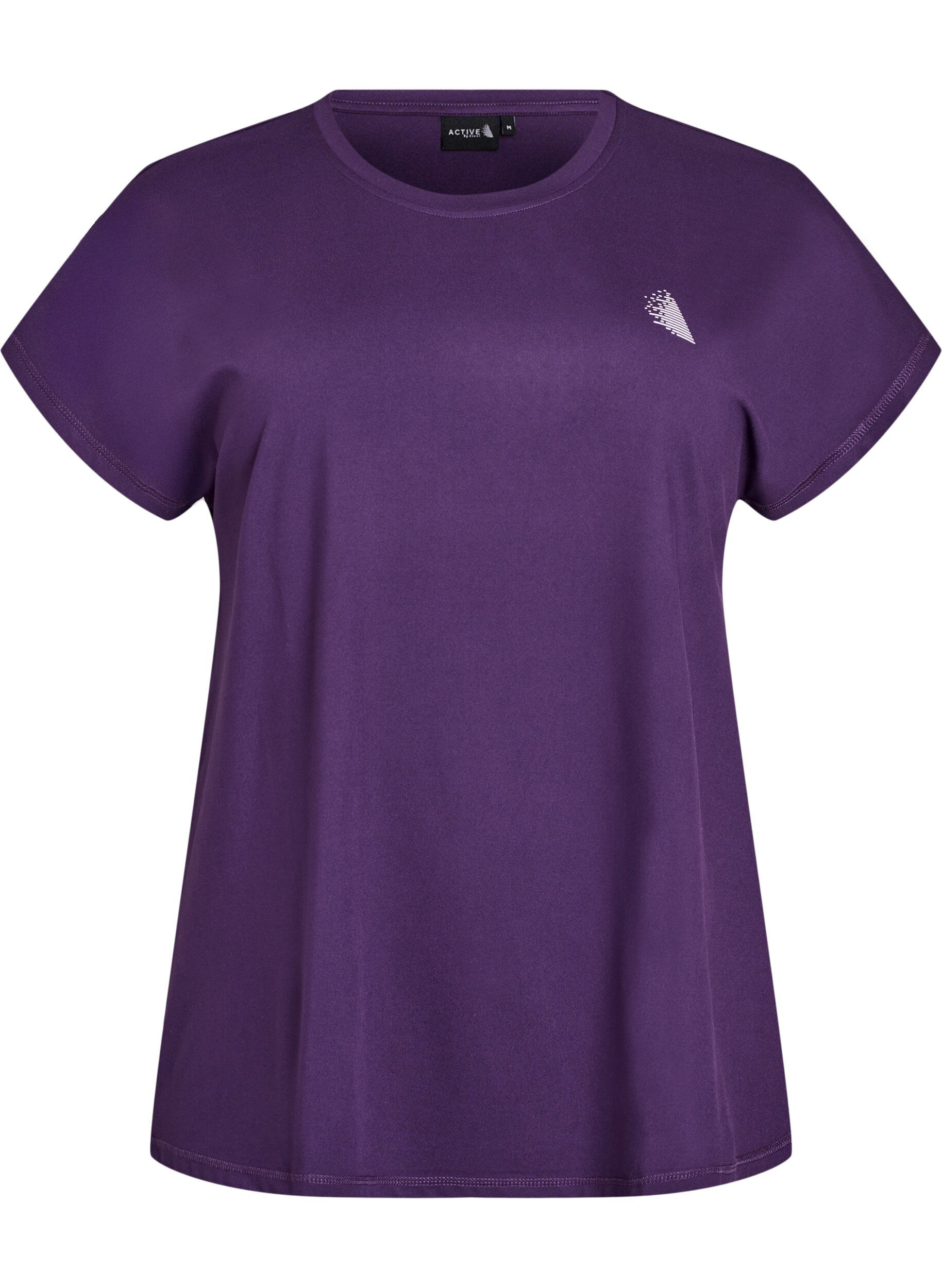 ZizziYksiv&auml;rinen treeni-T-paita, Violetti, Packshot image number 0