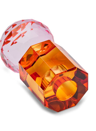 Kynttilänjalka kristallista, Pink/Rav, Packshot image number 1