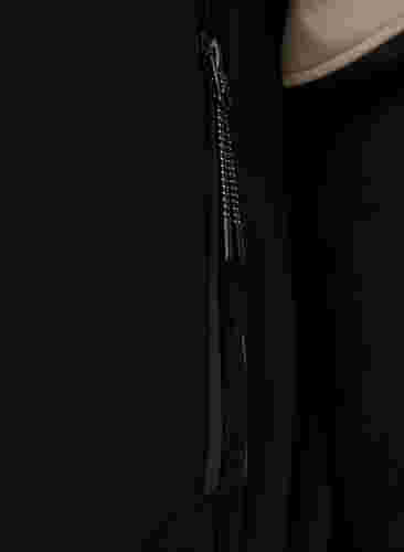 Softshell-takki kontrastiväreillä, Black Comb, Packshot image number 3