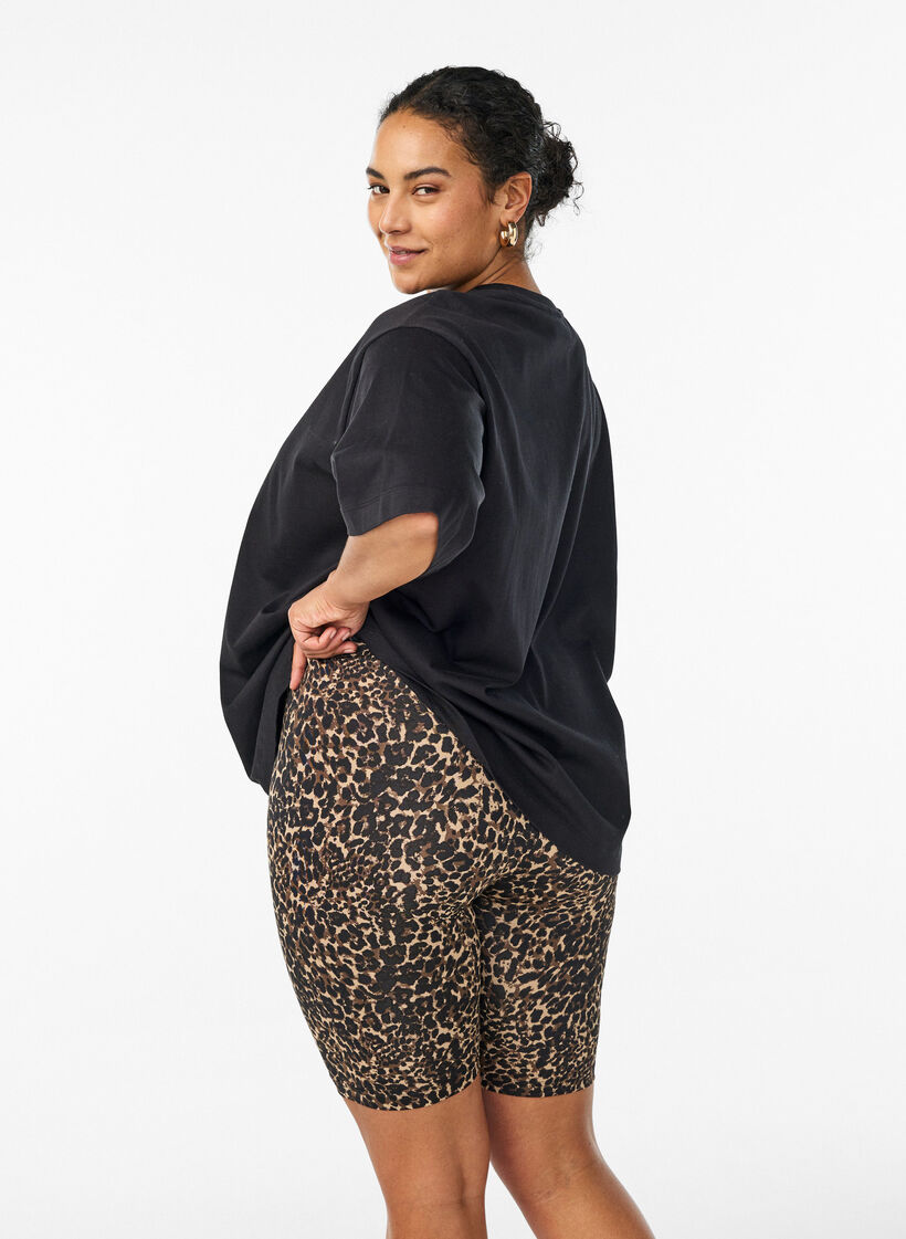 2-pack py&ouml;r&auml;ilyshortsit, Ruskea, Model image number 2