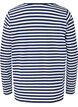 Raidallinen pusero printillä, White w.Navy Stripe, Packshot image number 1