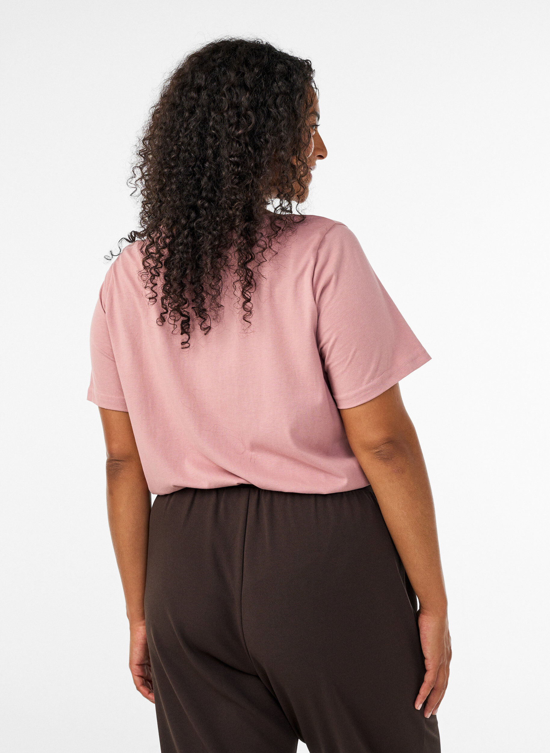 ZizziT-paita printill&auml;, Punainen, Model image number 2