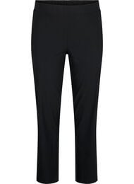 Joustavat housut viskoosista, Musta