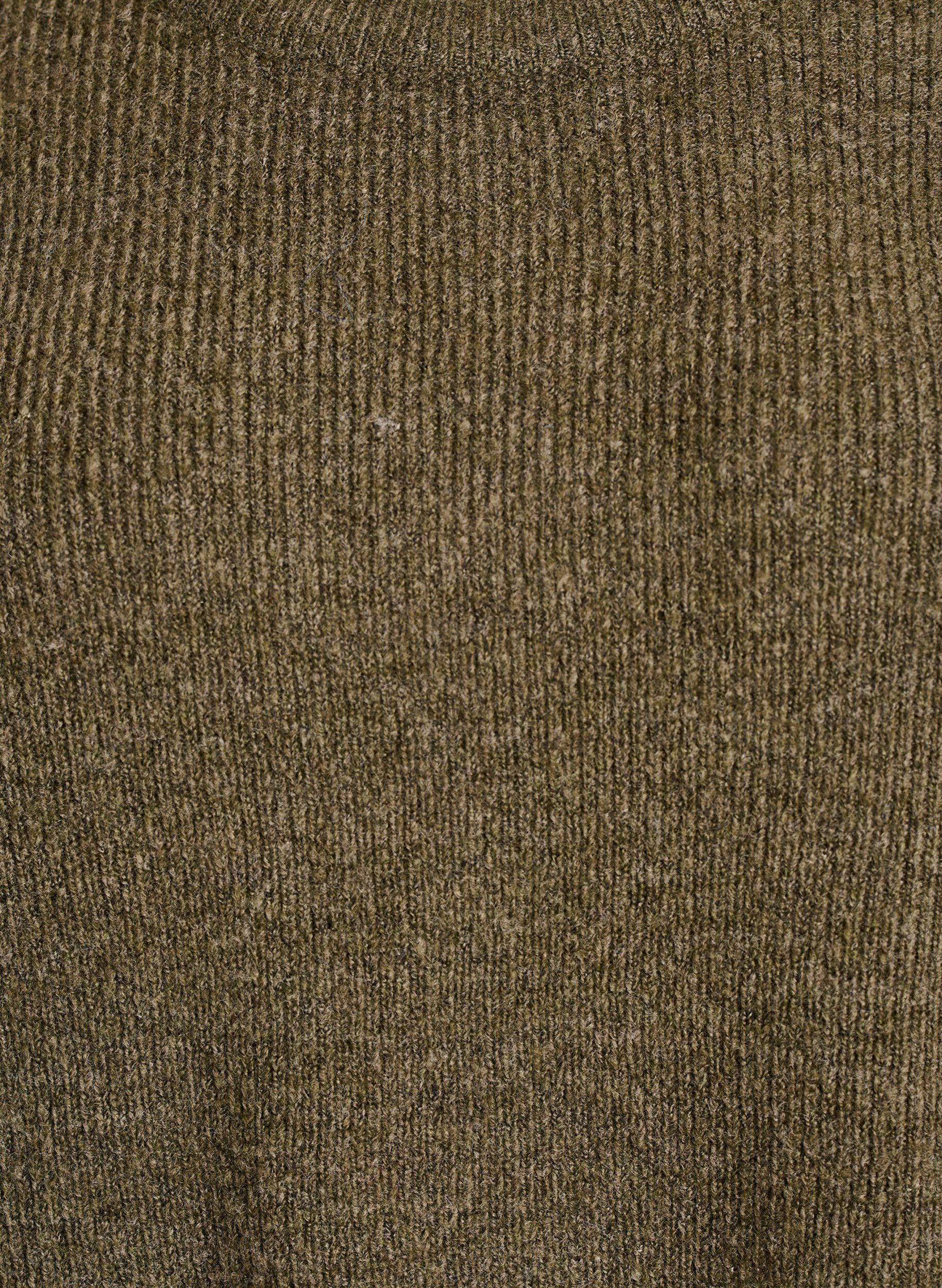 Zizzi Melange-neulepusero py&ouml;re&auml;ll&auml; p&auml;&auml;ntiell&auml;, Vihre&auml;, Packshot image number 2