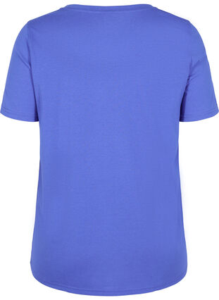Lyhythihainen t-paita pyöreällä pääntiellä, Dazzling Blue MB, Packshot image number 1
